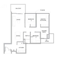 Kingsford Waterbay (D19), Apartment #197841462